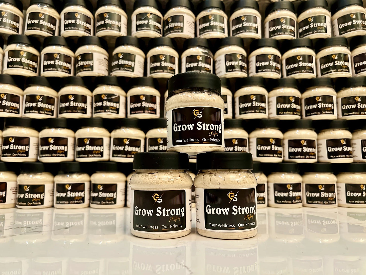Grow Strong Herbal Power – Natural Energy & Strength Formula